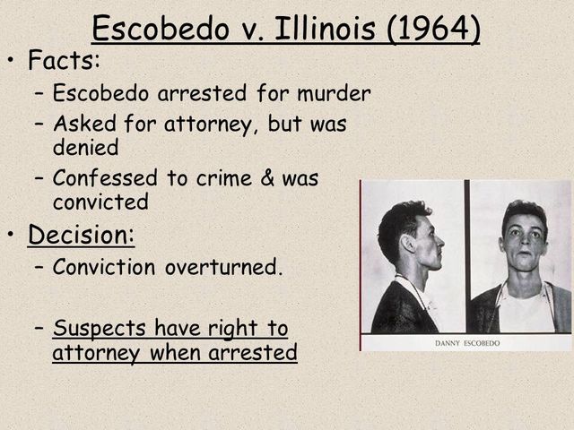 Escobedo v. Illinois