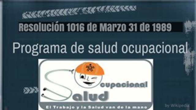 1989 programas de salud ocupacional