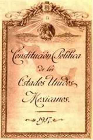 Constitución Política de los Estados Unidos Mexicanos de 1917