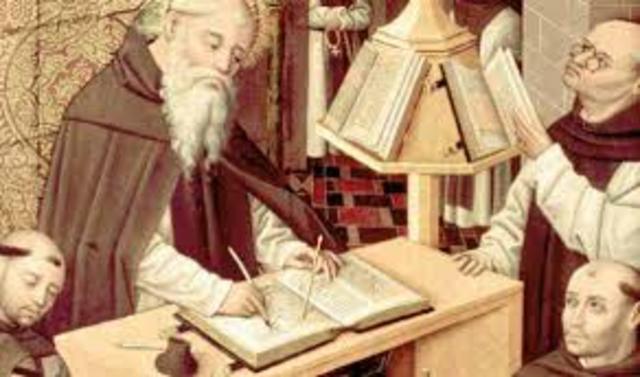 LA EDUCACIÓN EN LA EDAD MEDIA  476 A 1492