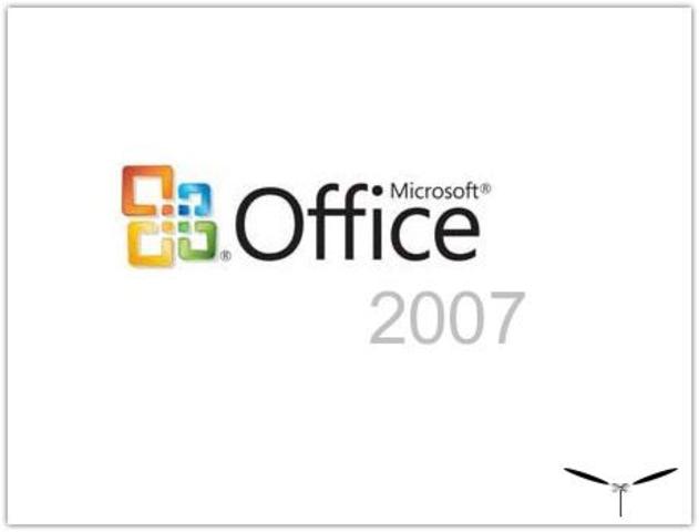 the 2007 Microsoft Office system