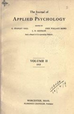 Journal of Applied Psychology