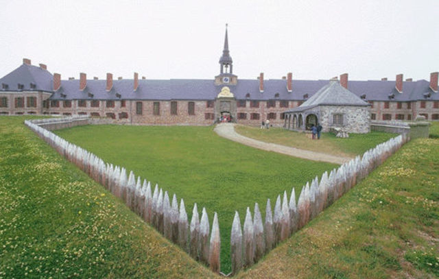 Event: New England forces seize Louisbourg.