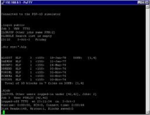 El primer sistema operativo de tiempo compartido CTSS