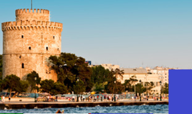 Desembarco de un cuerpo expedicionario aliado en Tesalónica (Grecia).