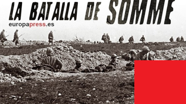 Se inicia la batalla del Somme (norte de Francia)