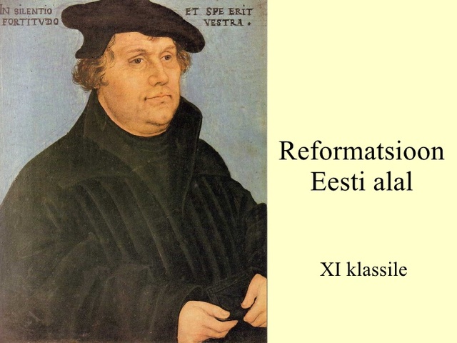 Reformatsioon ( 16 saj )