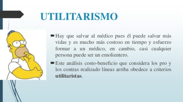 EL UTILITARISMO