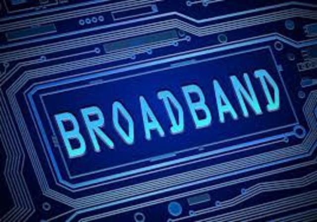 Broadband is developed