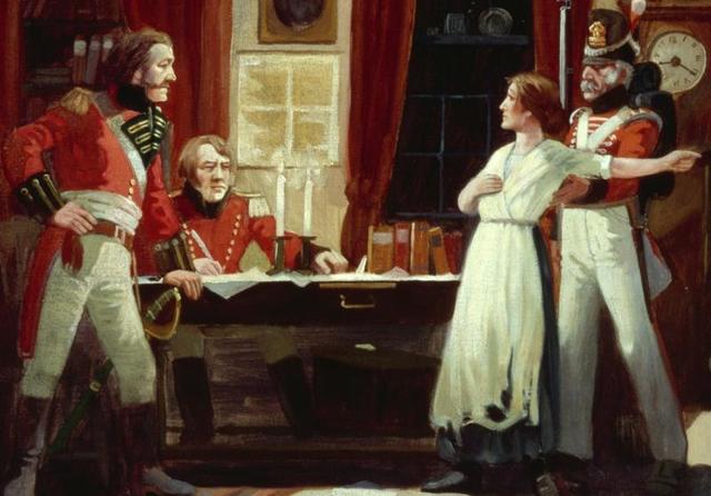 Laura Secord’s Warning, during the war of 1812.