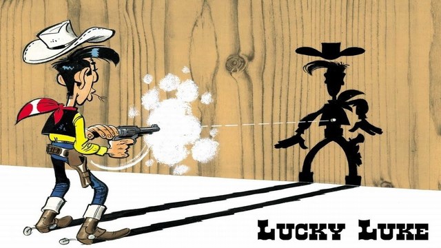 Aparición de Lucky Luke, Bélgica.