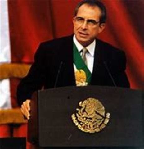 1995-2000: Ernesto Zedillo Ponce de León