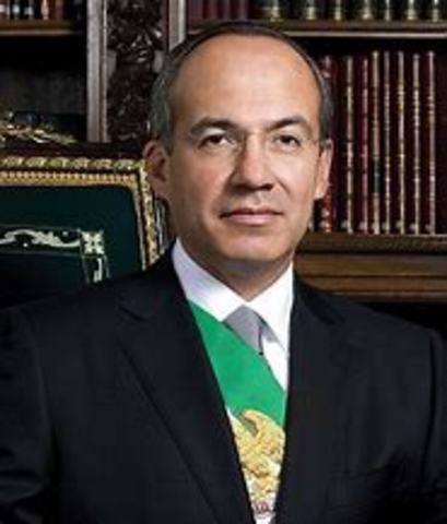 2007-2012: Felipe Calderón Hinojosa