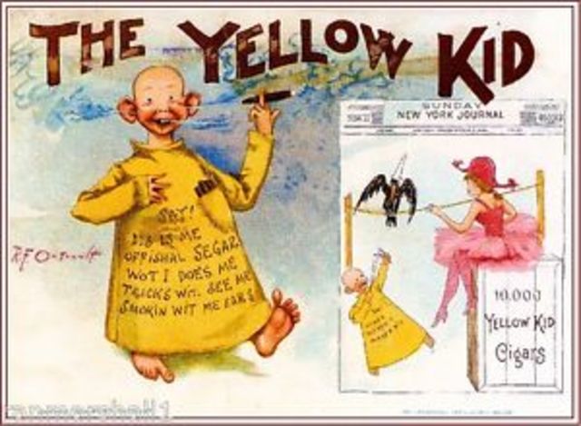 The yellow kid