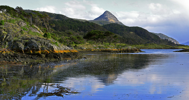 The HMS Beagle Arrives in Tierra del Fuego