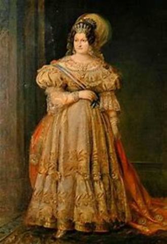CAÍDA DE MARÍA CRISTINA