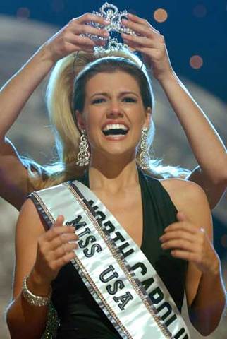 Miss NC Chelsea Cooley was crowned Miss USA