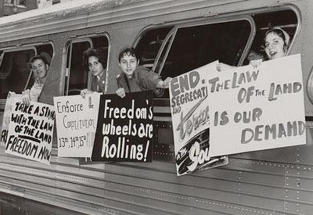 "Freedom Riders" Start Protest