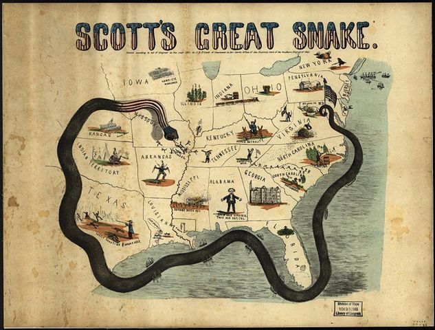 Winfield Scott and and Anaconda Plan