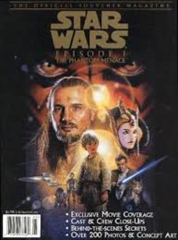 Star Wars: Episode I - The Phantom Menace comes out