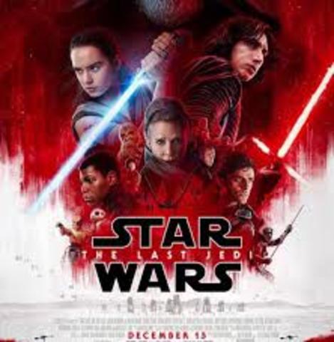 Star Wars: The Last Jedi comes out