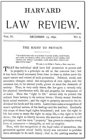 "Derecho a la Privacidad"