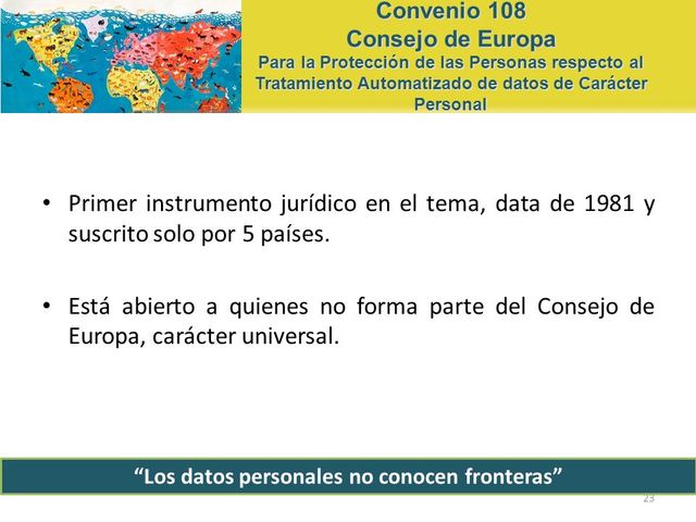 "Convenio 108 del consejo de Europa"