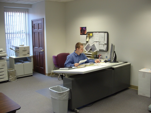 All morning at the office