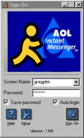 AOL Messenger is created