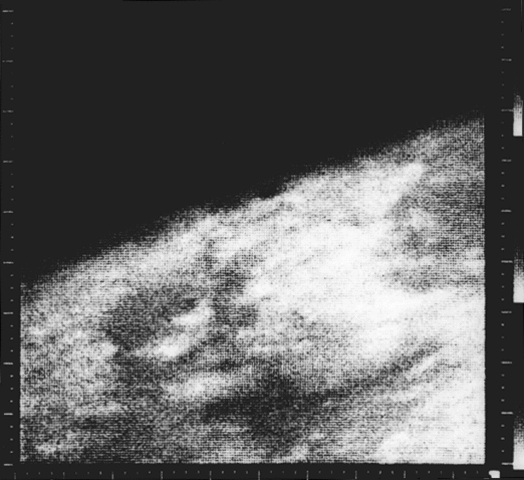 The very first close-up image ever taken of Mars from Mariner 4. This was the very first step towards close-up imaging and exploration of Mars.