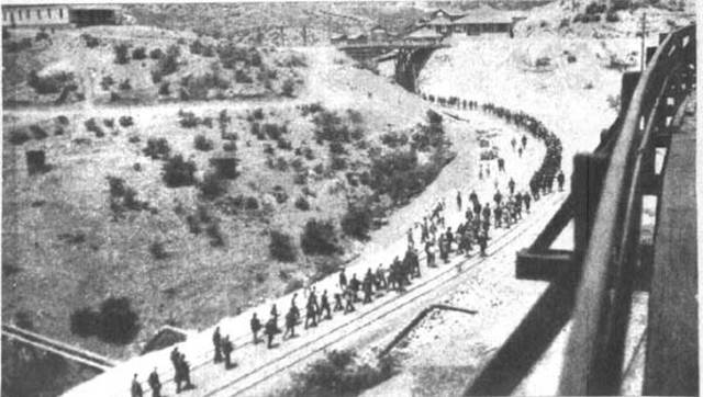 Huelga de mineros en Cananea