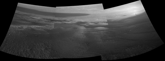 Mars Rover Opportunity Pictures Shadows