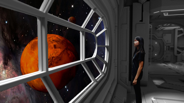 People started emigrant to Mars