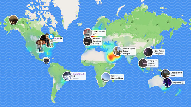 Snapchat Introduces Snap Map