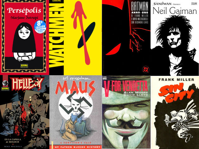 Del álbum a la novela gráfica