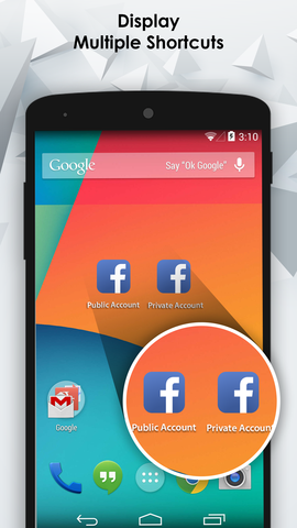 Dual Space Multiple Accounts | Two Face