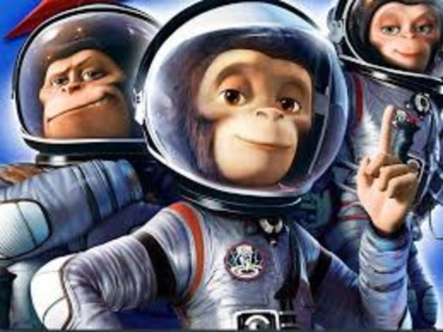 ham the first chimp in space