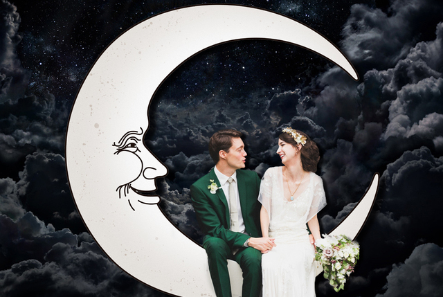 I got married in the Moon.