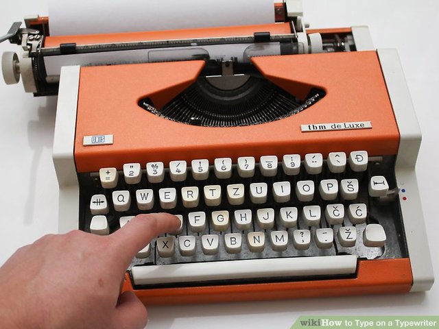 La maquina de escribir