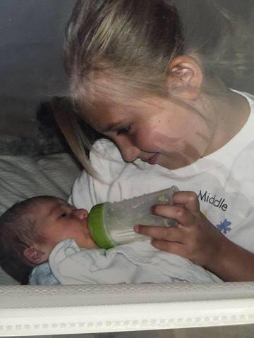 best friend was born