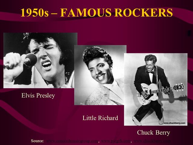 Persones importants del Rock and Roll