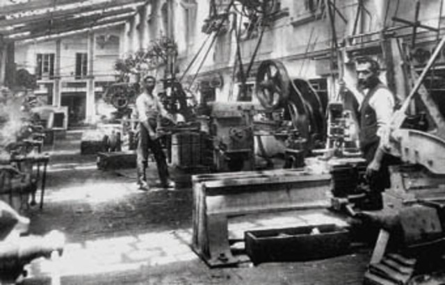 The first cigarette factory in Ottoman Empire