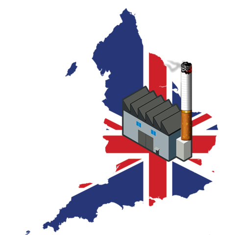 The first cigarette factory in the World