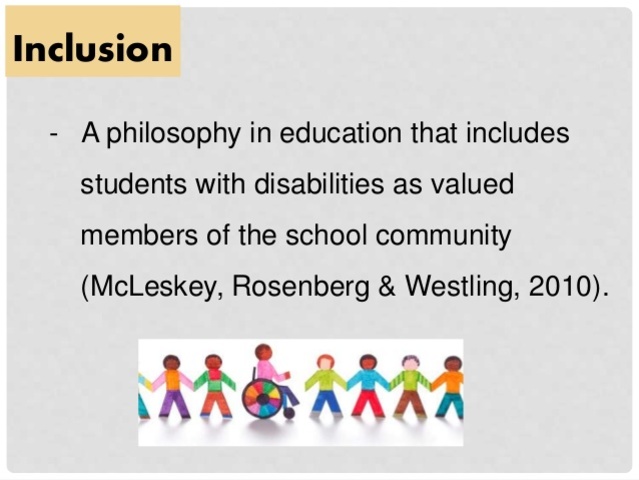 THE EXCLUSION OF STUDENTS WITH DISABILITIES