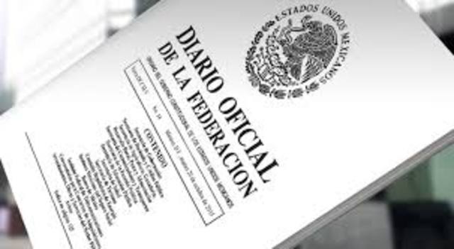 diario oficial  de la federación