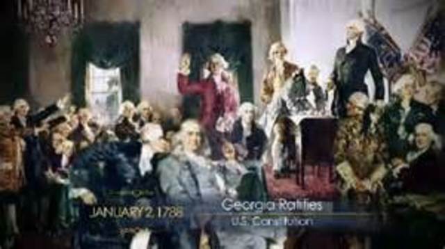 Geogia Ratifies Constitution