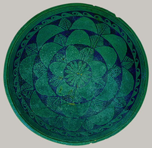 Art: Egyptian Faience Bowl