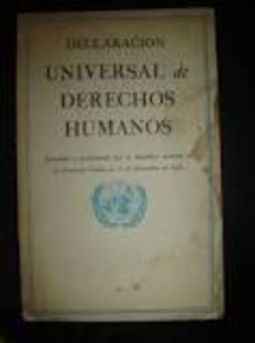 Declaración Universal de los Derechos Humanos