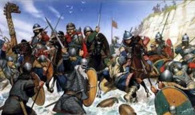 Llegada de la tribu germánica