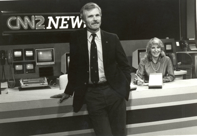 Ted Turner starts CNN